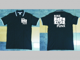 Bike Punx  polokošela s rôznofarebným lemovaním okolo límčekov a rukávov na výber podľa vášho želania!